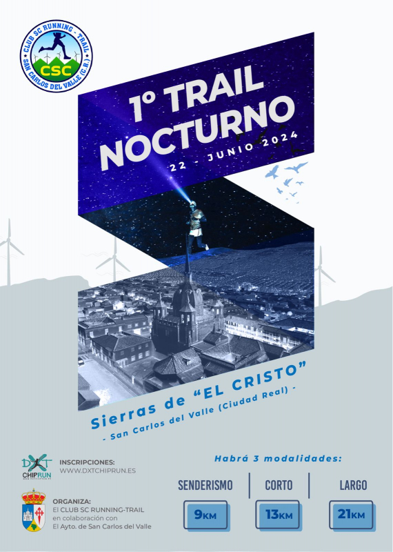 1º TRAIL NOCTURNO SIERRAS DE «EL CRISTO»