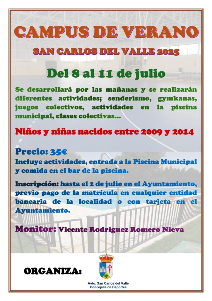 CAMPUS DEPORTIVO – VERANO 2025