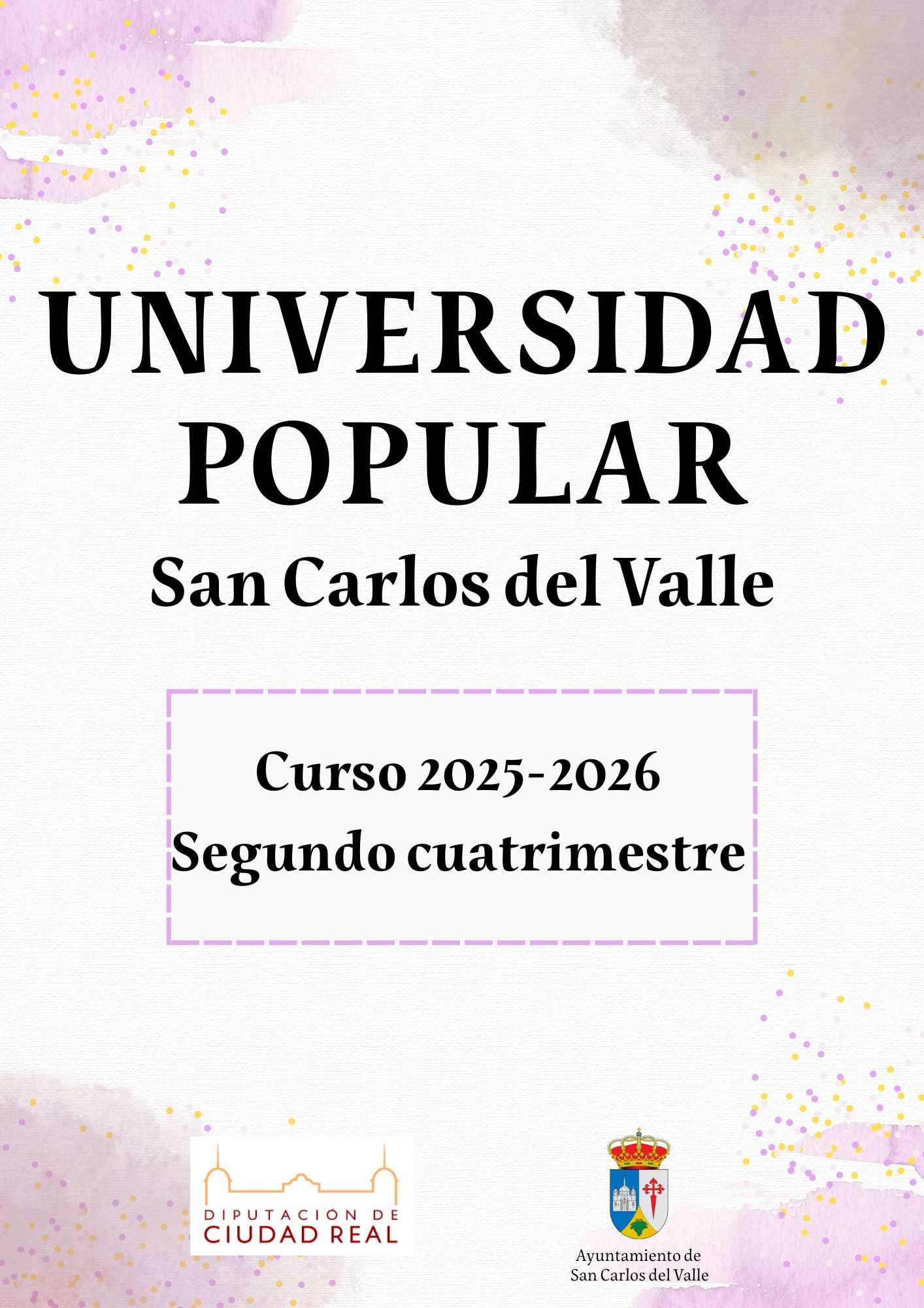 UNIVERSIDAD POPULAR CURSOS 25/26