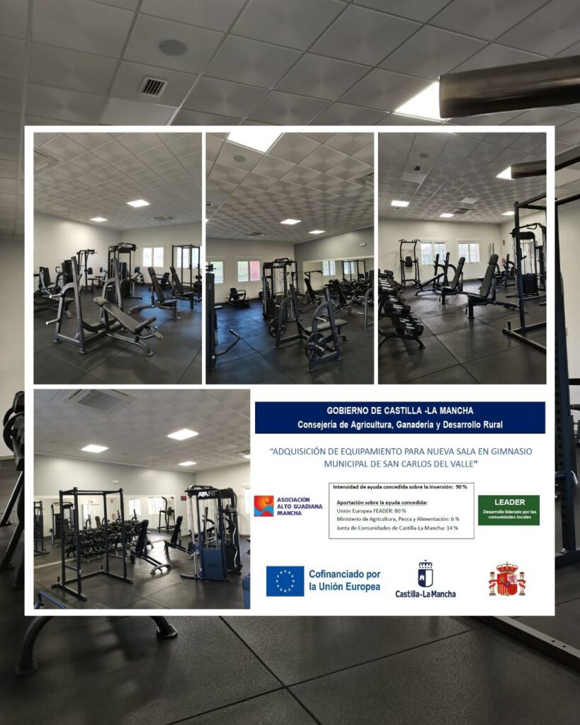 ADQUISICIÓN DE NUEVO EQUIPAMIENTO EN EL GIMNASIO MUNICIPAL